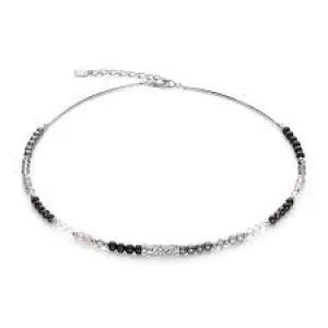 Coeur De Lion 6020N Princess Precious Necklace Black-Grey