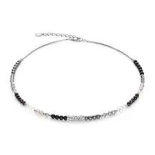 Coeur De Lion 6020N Princess Precious Necklace Black-Grey