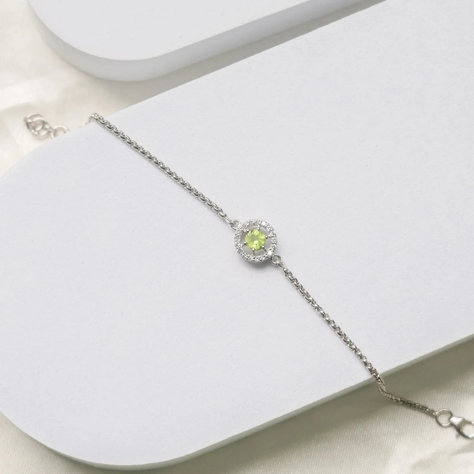 Eternal Round Symphony Peridot Bracelet