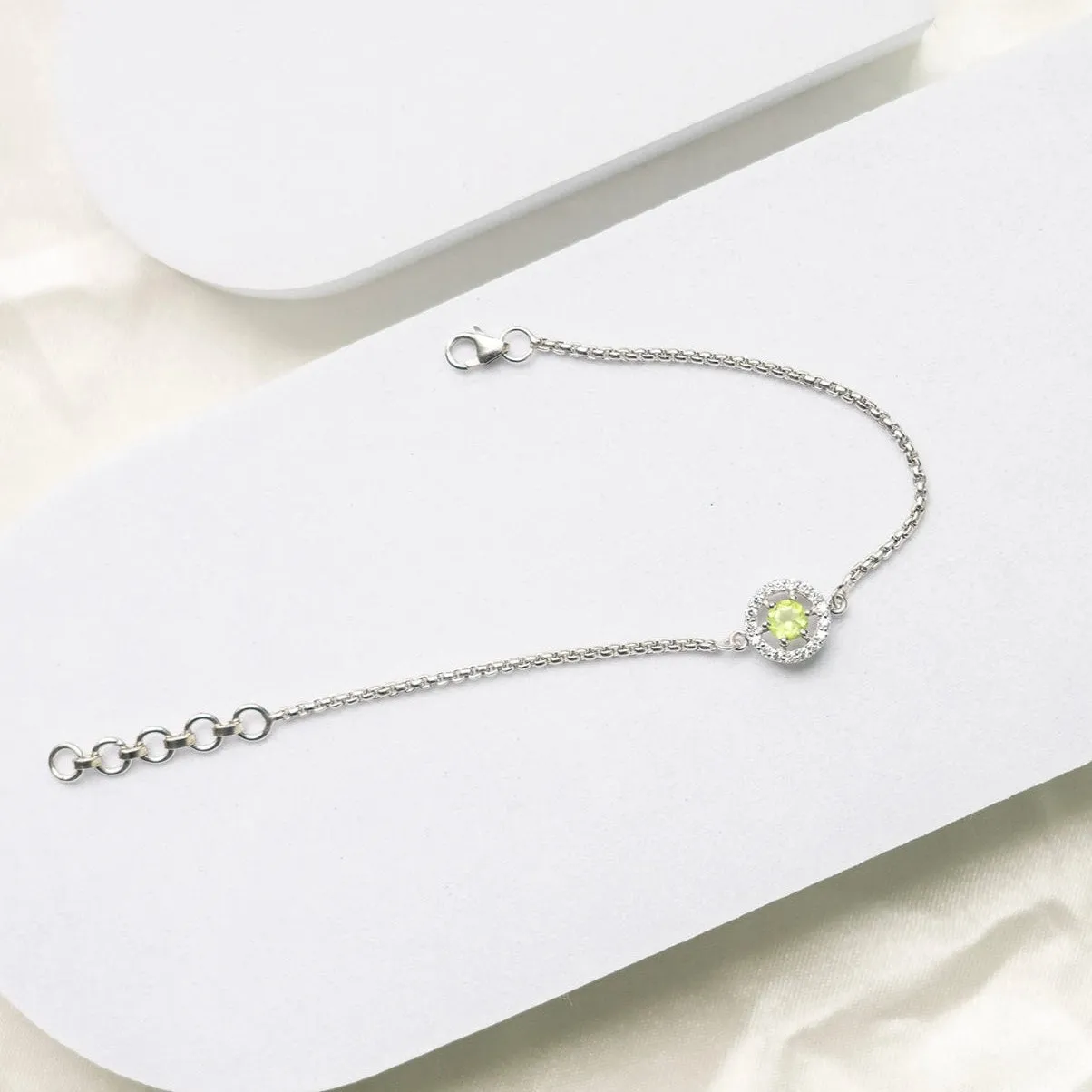 Eternal Round Symphony Peridot Bracelet