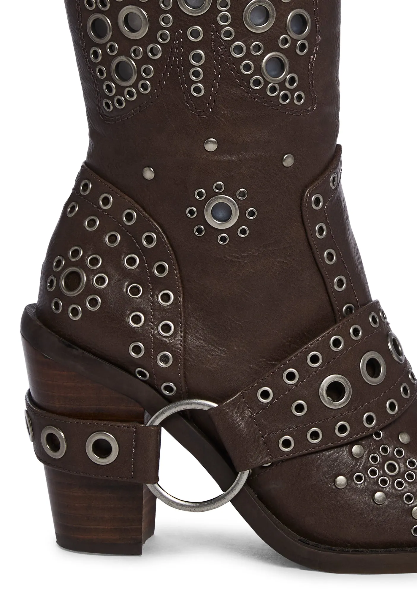 Flight Risk Cowboy Boots - Brown
