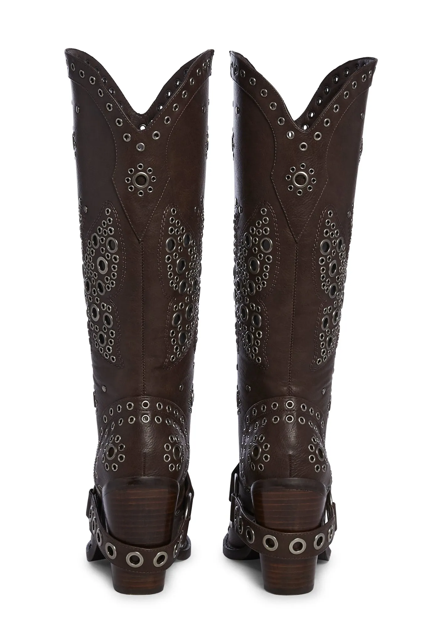 Flight Risk Cowboy Boots - Brown