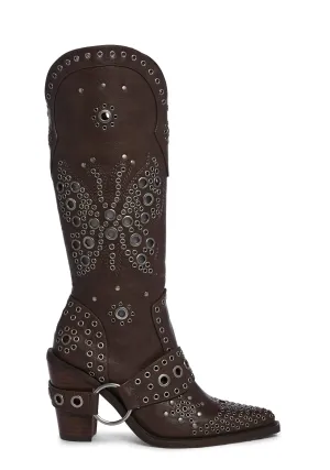 Flight Risk Cowboy Boots - Brown