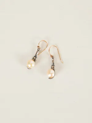 Floral Pearl Earrings