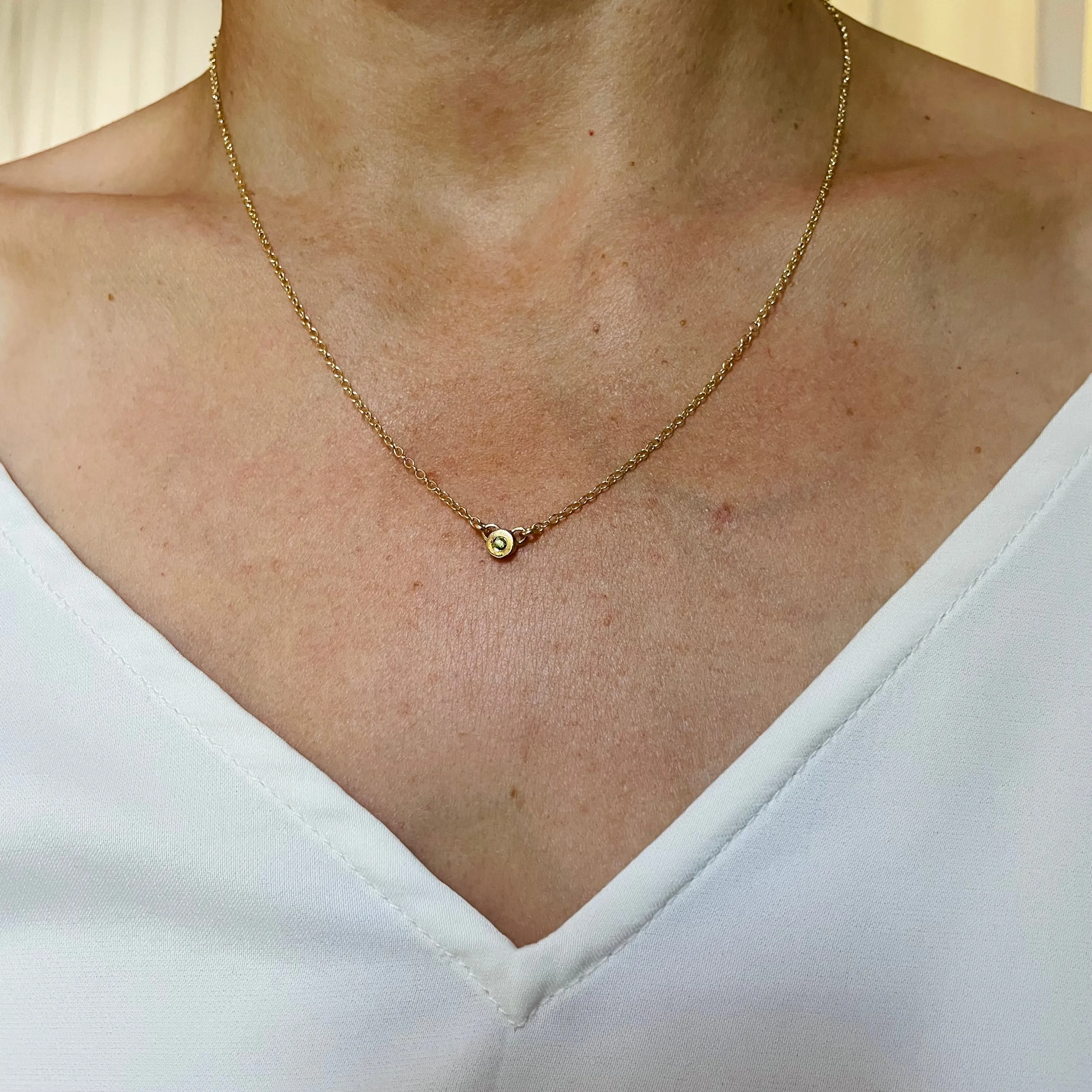 GRACE NECKLACE   PERIDOT