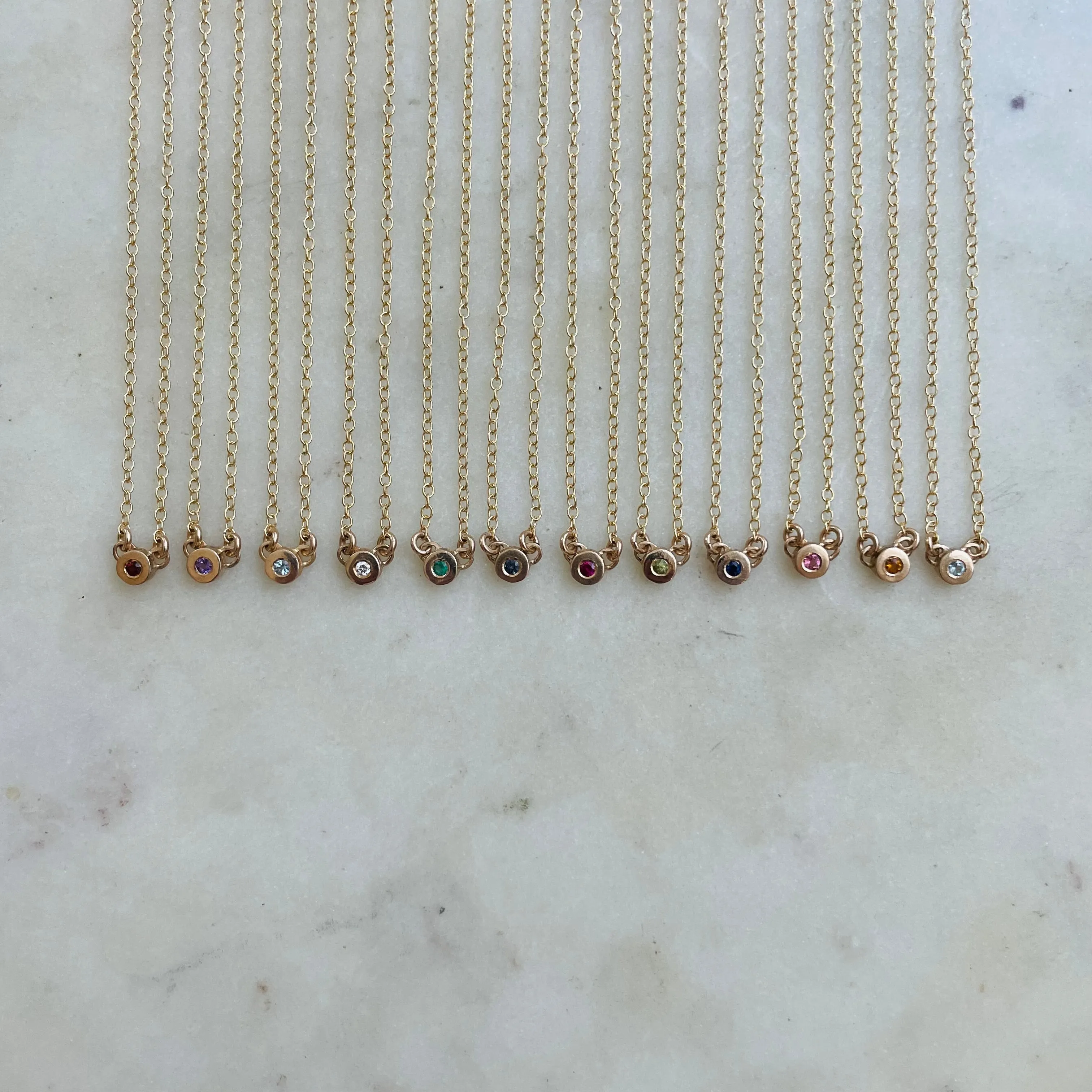 GRACE NECKLACE   PERIDOT
