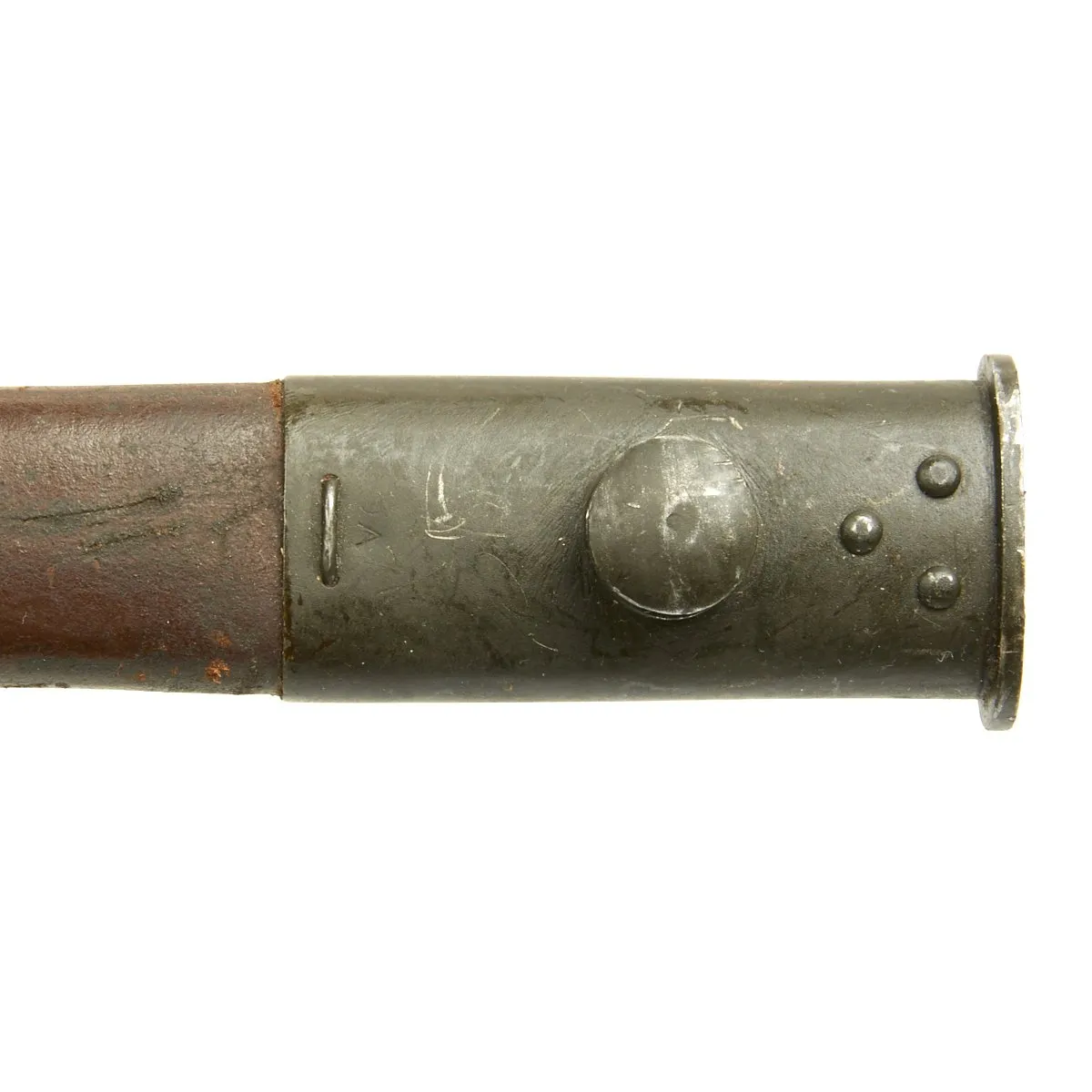 Original Australian Lithgow P1907 SMLE Bayonet No.1 Mk.I Dated 1921 with 1943 Mangrovite Scabbard