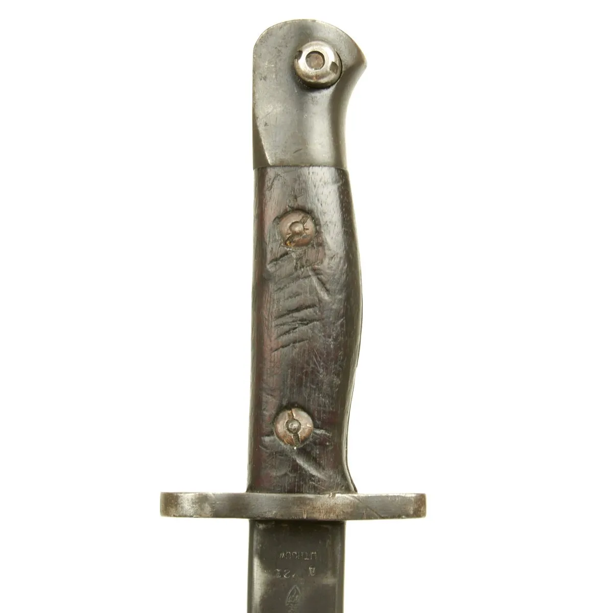 Original Australian Lithgow P1907 SMLE Bayonet No.1 Mk.I Dated 1921 with 1943 Mangrovite Scabbard