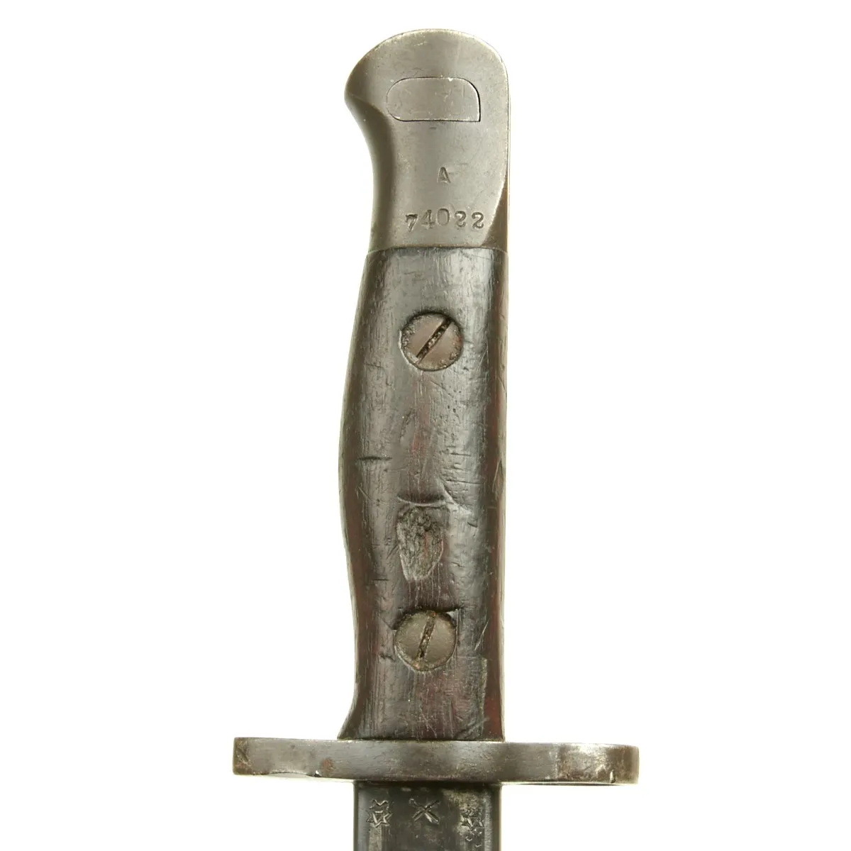 Original Australian Lithgow P1907 SMLE Bayonet No.1 Mk.I Dated 1921 with 1943 Mangrovite Scabbard