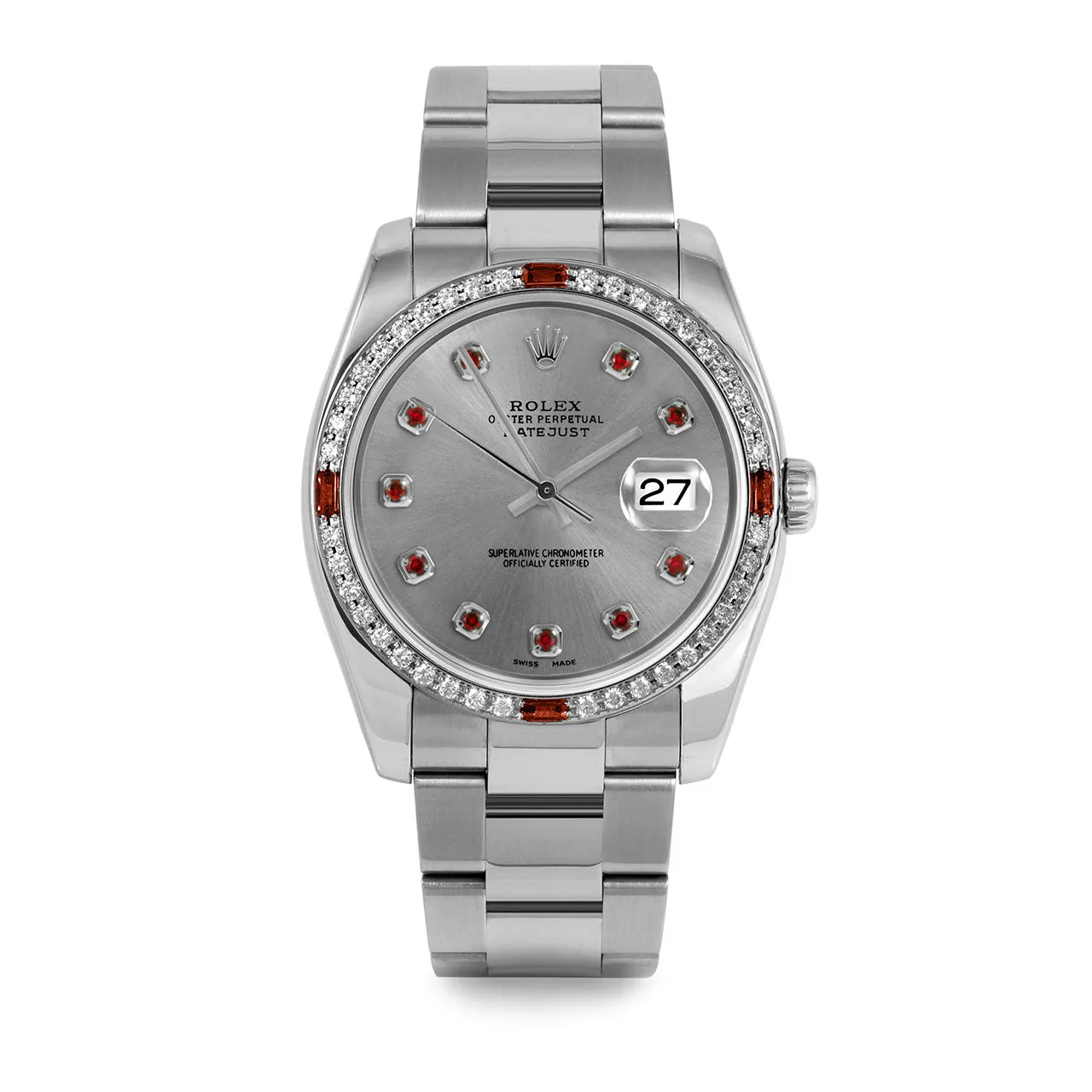 Rolex Datejust 36mm | 116234-SLT-RBY-AM-4RBY-OYS