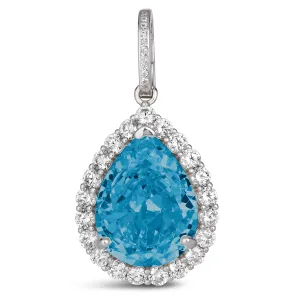 Royal De Luze Pendant in Aquamarine