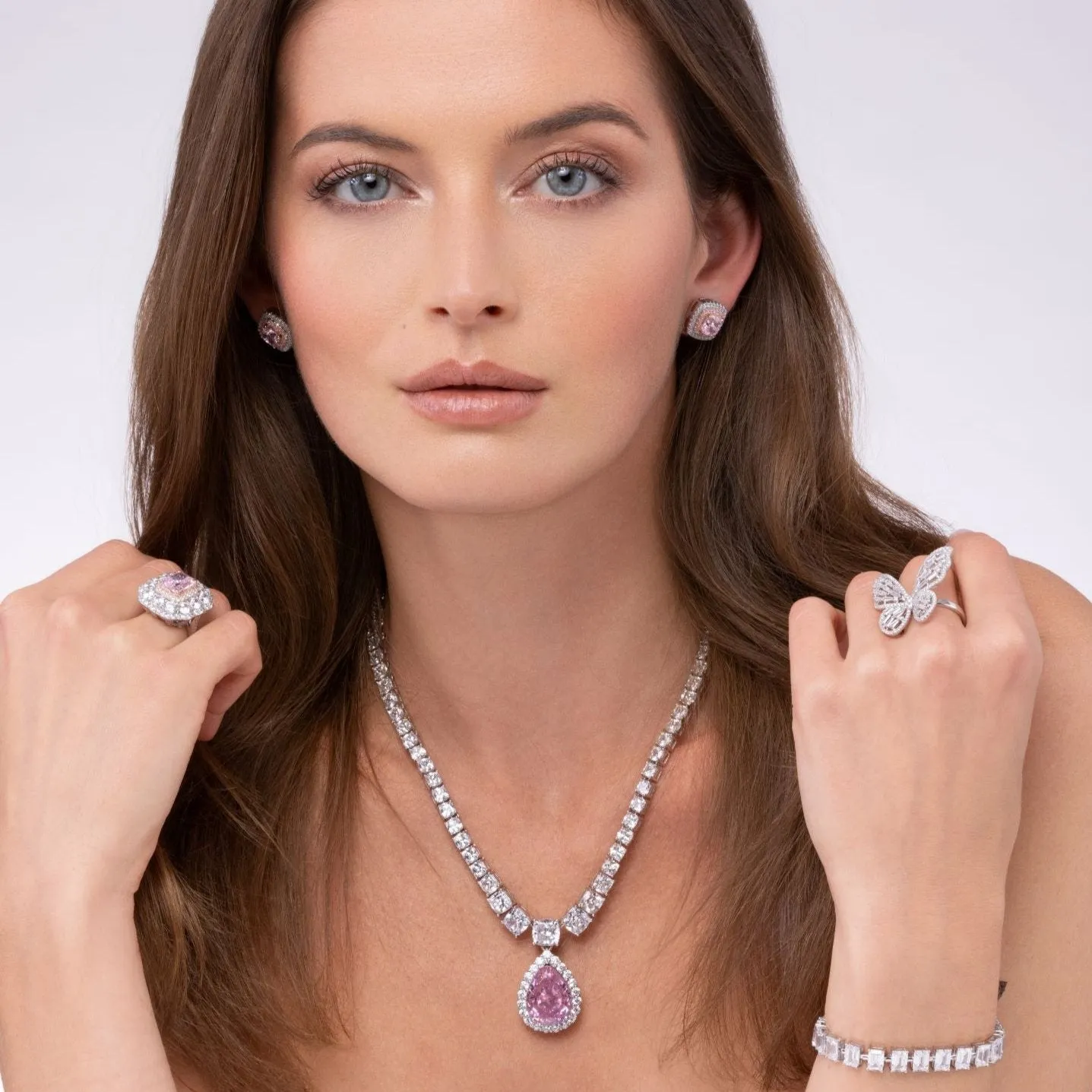 Royal De Luze Pendant in Aquamarine