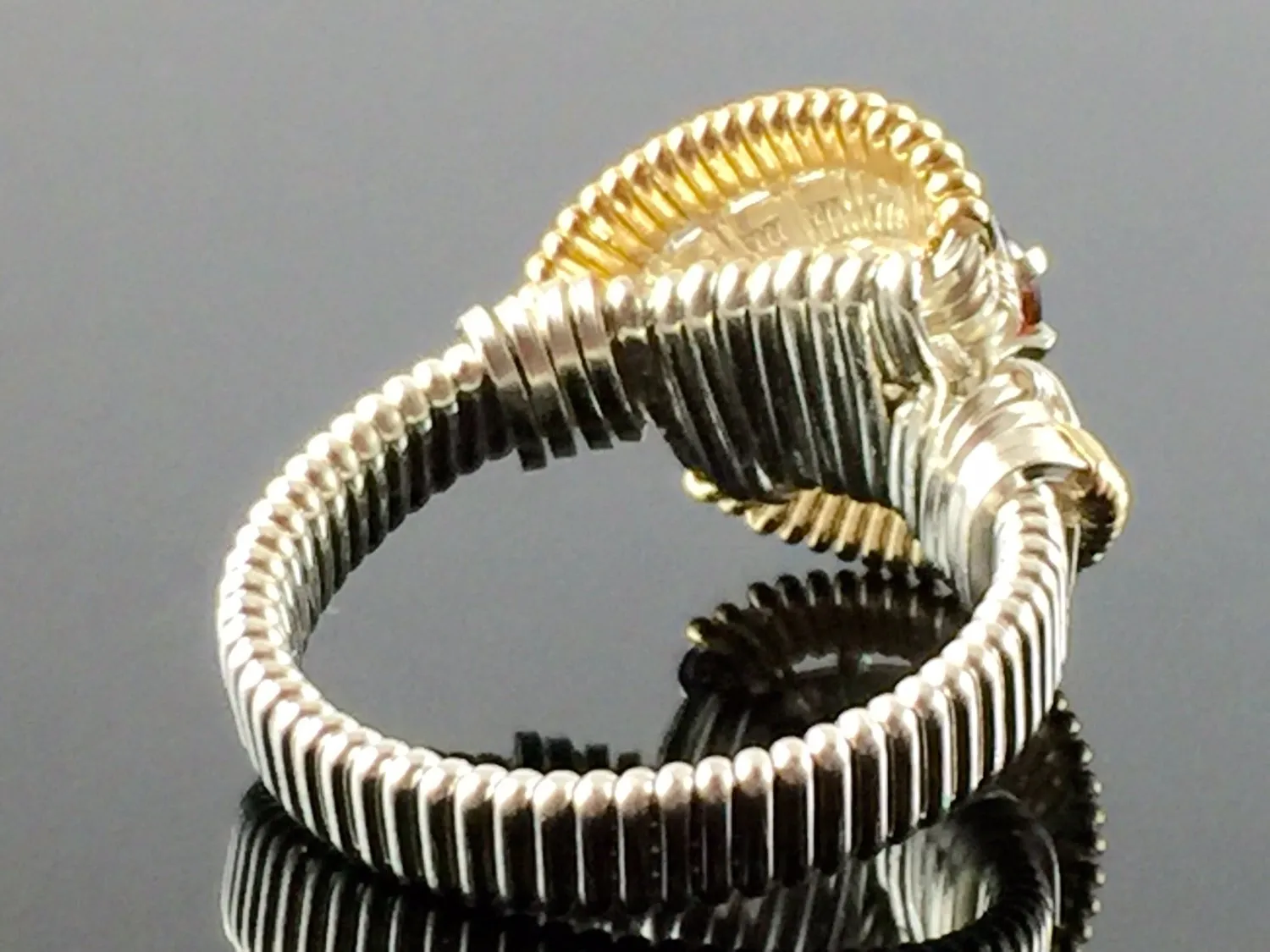 Spartan Almandine Garnet Ring