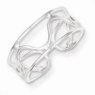 Sterling Silver Wave Toe Ring