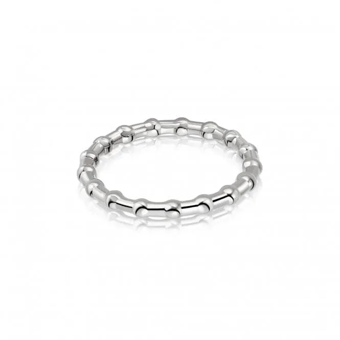 Treasures Bobble Stacking Sterling Silver Ring TR01_SLV