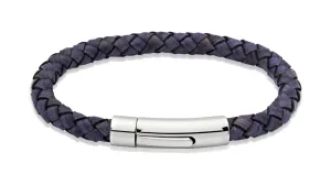 Unique & Co Antique Pacific Leather Bracelet A40AP