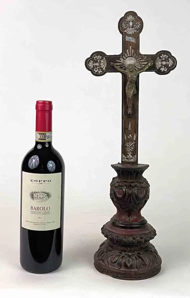 Unique Antique French-Vietnamese Catholic Crucifix