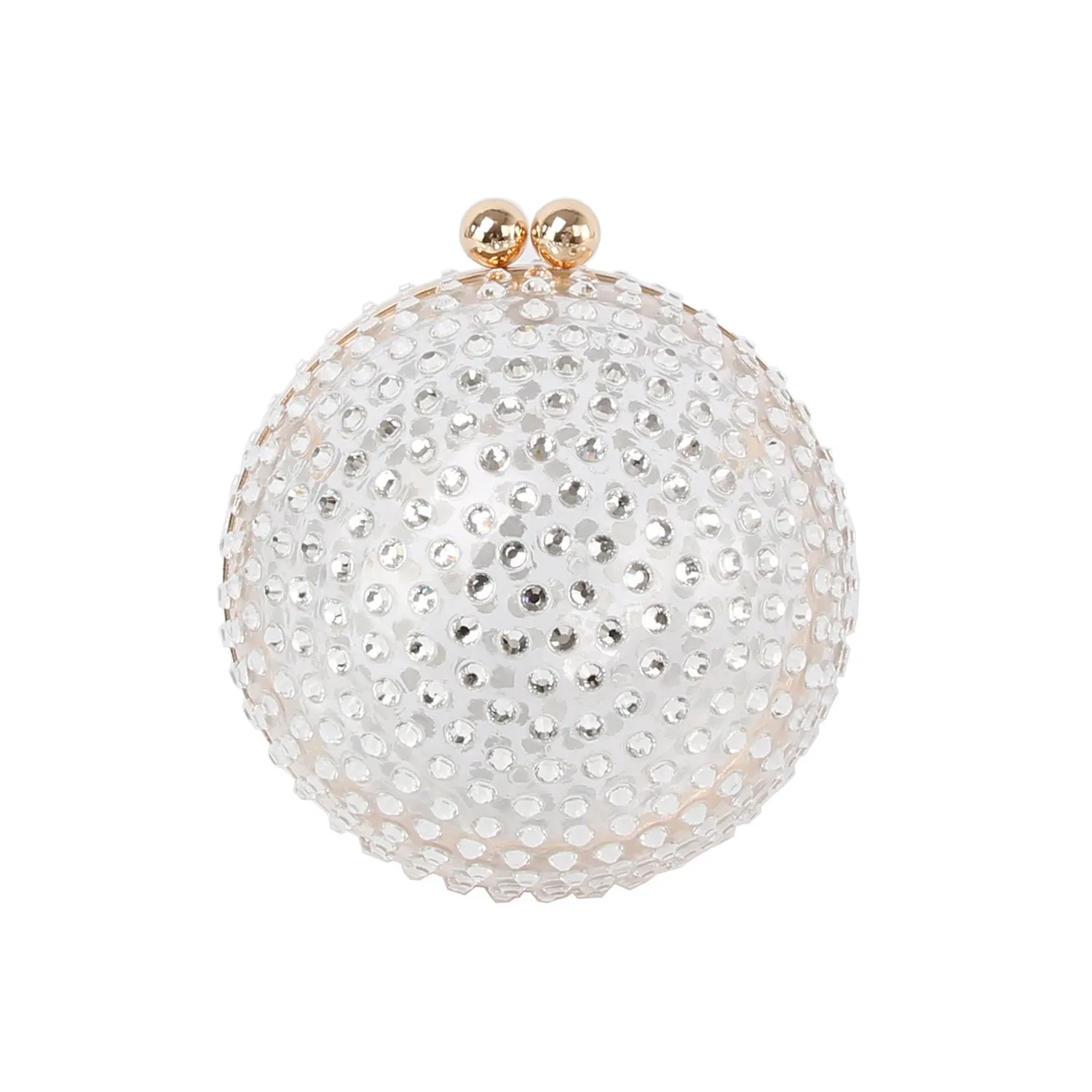 Unique elegant rhinestone evening clutch