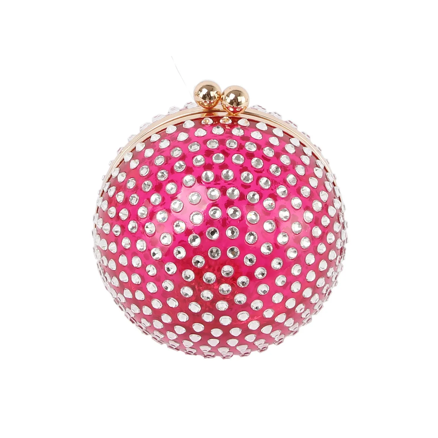 Unique elegant rhinestone evening clutch